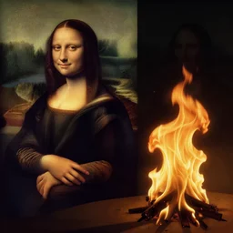 burning the cosmic midnight oil, a simple vector pop surrealism, by ( leonardo da vinci ) and greg rutkowski and rafal olbinski