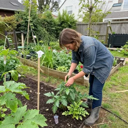 i am a gardener. missed the thieves. it's all quaint like that