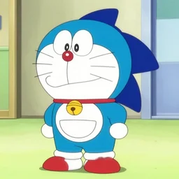 sonic and Doraemon