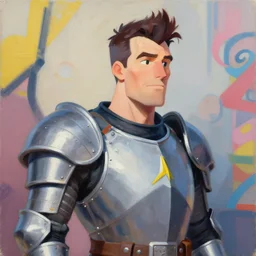 greg manchess portrait painting of armored cousin itt from addams family as overwatch character, medium shot, asymmetrical, profile picture, organic painting, sunny day, matte painting, bold shapes, hard edges, street art, trending on artstation, by huang guangjian and gil elvgren and brom