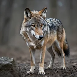 a warewolf man