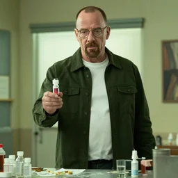 film still of vin diesel as walter white selling meth in Breaking Bad
