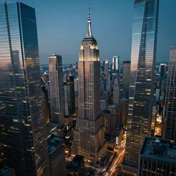 New York City futuristic, detailed, good lighting