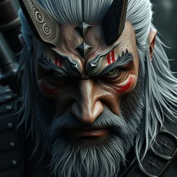 portrait of the wild hunt from the witcher, realistic, 8 k resolution, octan, cinema 4 d