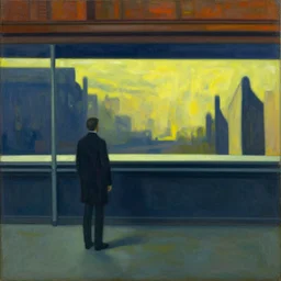 artwork by Edward Hopper,