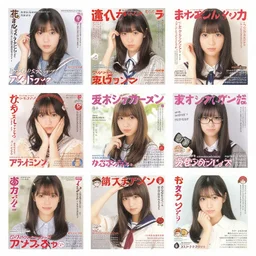 collage of japanese magazine cutouts