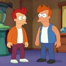 a scene from futurama ( tv show )