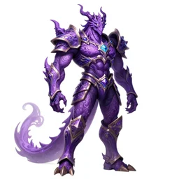 muscular and tall purple ghostly fire humanoid dragon!!!! draconian!! intricate ornate iridescent heavy armor!! character concept art, sharp focus, octane render! unreal engine 5! highly rendered!! trending on artstation!! detailed linework!! illustration by artgerm, wlop, and chie yoshii
