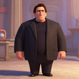 nicholas cage as megamind in the 2 0 1 0 animated megamind movie