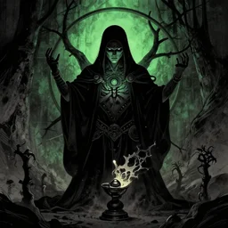occult ritual by david aja