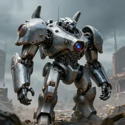 baltic mech, hd, gdansk, science fiction, epic, baltic, extremely detailed, sharp focus, by simon stalenhag, by bruce pennington