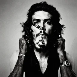 lebron james as che guevara, photograph