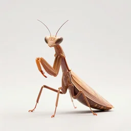 anthropomorphic brown praying mantis, face icon stylized minimalist, triangular flat head, cory behance hd by jesper ejsing, by rhads, makoto shinkai and lois van baarle, ilya kuvshinov, rossdraws global illumination
