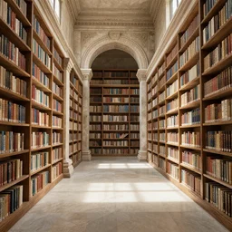 8 k hd detailed octane render of an ancient library