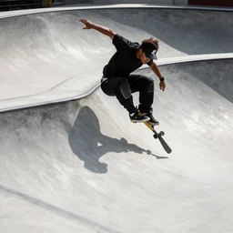 tony hawk amputee, photograph, realistic, high quality, realistic lighting, dynamic shadows