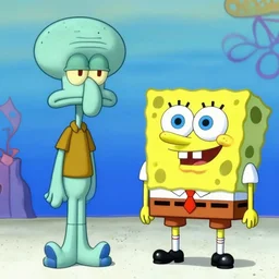 Squidward spongebob characters, cgi