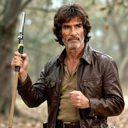 A still of Bob Ross as Rambo in Rambo First Blood (1982)