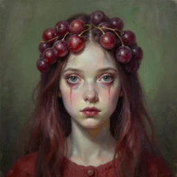 mother gooseberry portrait painting i'm the style of layers of fear game realistic and finely detailed 8 k