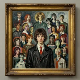 the mirror by _ beeple, artgerm, _ aaron _ horkey _ amanda _ sage _ bauhaus _ anton _ pieck _ bernie _ wrightson _ barclay _ shaw _ frank _ stella _ anne _ stokes _ alena _ aenami _ angus _ mckie, alex grey, akira toriyama, arthur adams, hp lovecraft, andre masson, brian despain. surreal, artstation, design 4 k, native, hd,