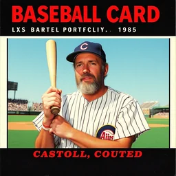 a baseball card of francis ford coppola