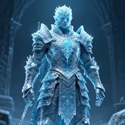 hyperrealistic dslr film still of ancient magic ice armor in skyrim, stunning 8 k octane comprehensive 3 d render, inspired by istvan sandorfi & greg rutkowski & unreal engine, perfect symmetry, dim volumetric cinematic lighting, extremely hyper - detailed, extremely lifelike attributes & lifelike texture, intricate, masterpiece, artstation, stunning