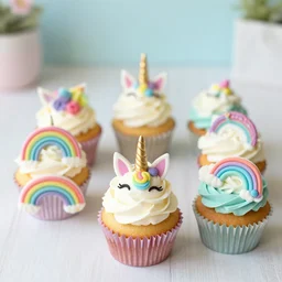 unicorn rainbow cupcake designs 8 k
