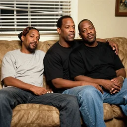 OJ simpson chilling out with the worst human being alive - n9