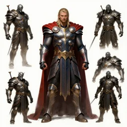 sci - fi god of thunder, concept art, beksinski, age of sigma art, frank franzetta, ruan jia, dark soul armor concept, trending on artstation, wayne barlowe, adrian smith fantasy art, elden ring art, the hobbit art, lord of the ring art, infinity blade armor