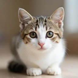 a photo of a cute kitten by beksinski