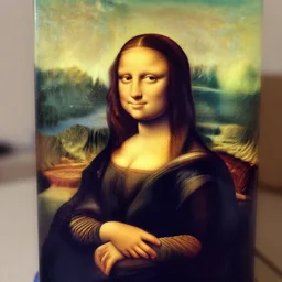 a cat as gioconda