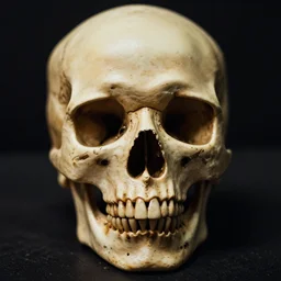 servos-skull, hyper-realistic, portrait photo, cinematic, cinestill 400t film
