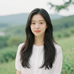 portrait of lee jin - eun in a scenic environment by wlop