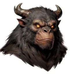 still from 3 0 0 of a head and shoulders portrait, bugbear, d & d, high fantasy, by donato giancola, comic book cover