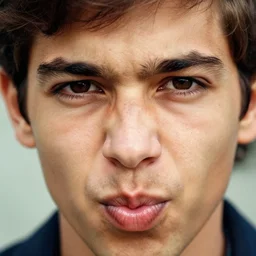 closeup portrait of a small light brown licking its nose, natural light, sharp, detailed face, magazine, press, photo, Steve McCurry, David Lazar, Canon, Nikon, focus