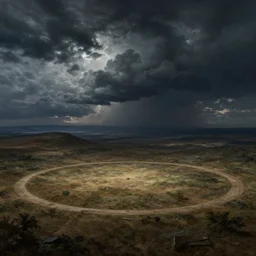 fifth circle of hell, dante's inferno, landscape, cinematic, dramatic, very detailed, far horizon, by eugene delacroix, artstation, jessica rossier, octane render, vivid, stormy sky