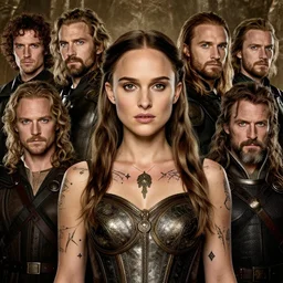 natalie portman, legendary warrior, heroic fighter, lord of the rings, tattoos, decorative ornaments, battle armor, by omar ortiz, carl spitzweg, ismail inceoglu, vdragan bibin, hans thoma, greg rutkowski, wayne forrest, krzysztof lukasiewicz, perfect face, fine details, centered, rule of thirds, photorealistic shading