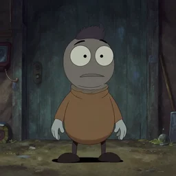 still from animated horror movie, animated movie shot