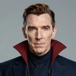 a highly detailed empty portrait of stephen strange, james gurney, james jean