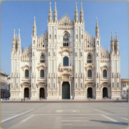 milan italy by monet