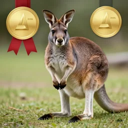 photograph of a rabbit kangaroo, 4 k, award winning photo