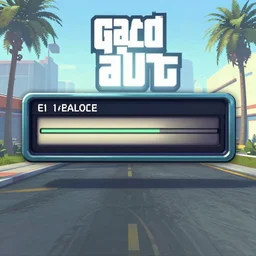 gta loading game, vaporwave