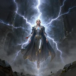 character concept art, distant centralized, elf prince. Detailed, high quality, dynamic lightning, fantasy. Artwork by artgerm, WLOP, alex ross, greg rutknowski, Alphonse Mucha