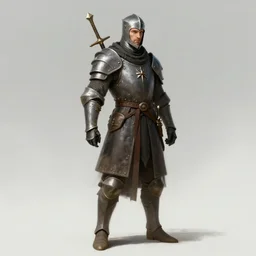 medieval pilot, concept art, digital painting, masterpiece.