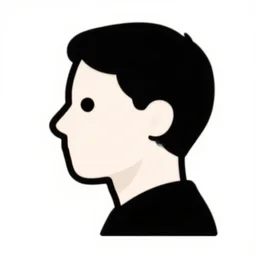 3 d vector graphic profile pic, minimalistic, interesting