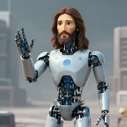 Jesus Christ the autocorrecting robot