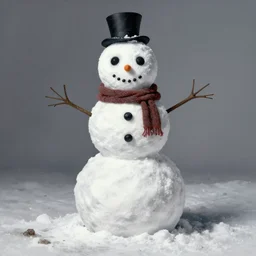 horror snowman monster by Francis Bacon