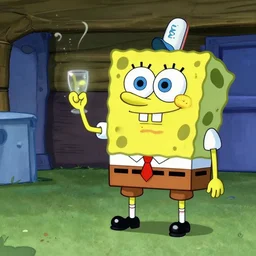 swamp thing played by spongebob
