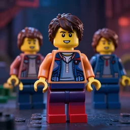 still from lego stranger things movie