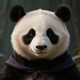 photo realistic image of wizard panda, stunning 3 d render inspired art by istvan sandorfi and greg rutkowski, perfect facial symmetry, realistic, highly detailed attributes and atmosphere, dim volumetric cinematic lighting,