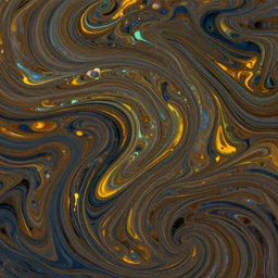 highly detailed swirling paint pour texture, full - bleed, callen schaub